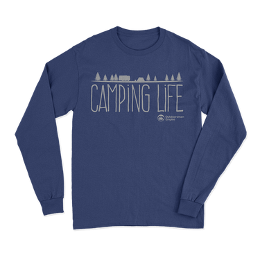 Camping Life Men Long Sleeve Shirt